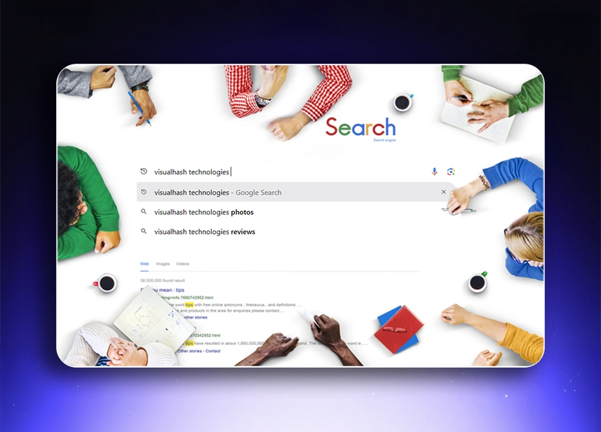 SEO Services Portfolio - VisualHash Digital Marketing Hyderabad